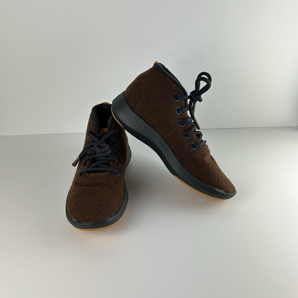 ALLBIRDS SZ 8 brown black yellow booties NWOT - Picture 7 of 7